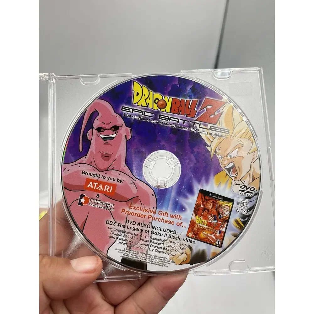 BUNDLE PlayStation PS2: Dragon Ball Z Budokai Epic Battles & DBZ Budokai Discs